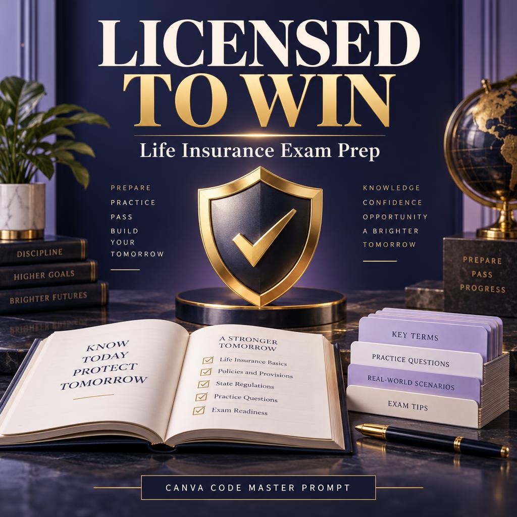 Licensed to Win — Life Insurance Exam Prep