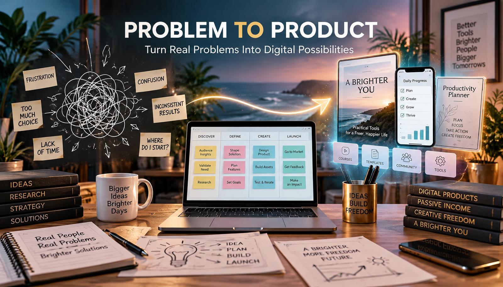 Problem to Product — Product + Master Prompt